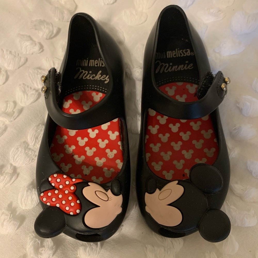 Minnie and Mickey Mini Melissa Shoes